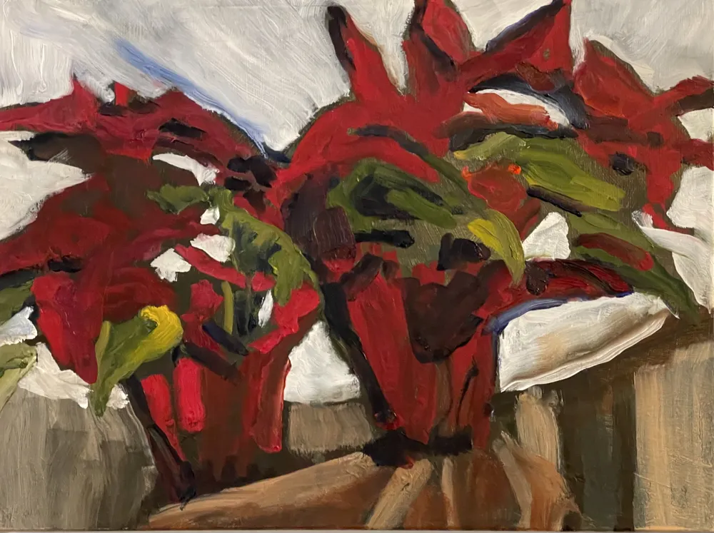 Oil painting of a Still Life, Oil on Canvas